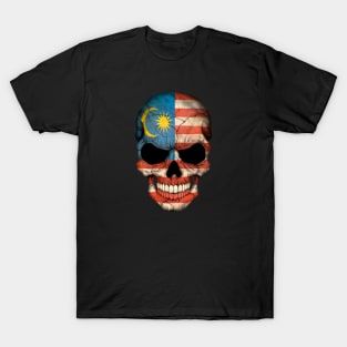 Malaysian Flag Skull T-Shirt